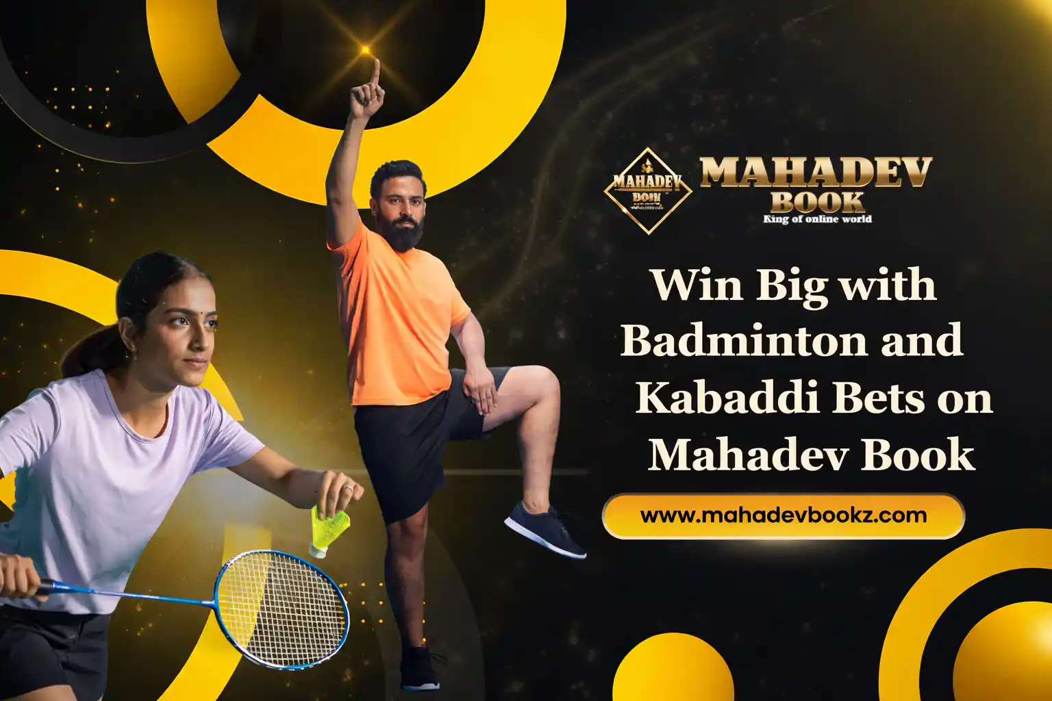 Badminton and Kabaddi Bets on Mahadev Book