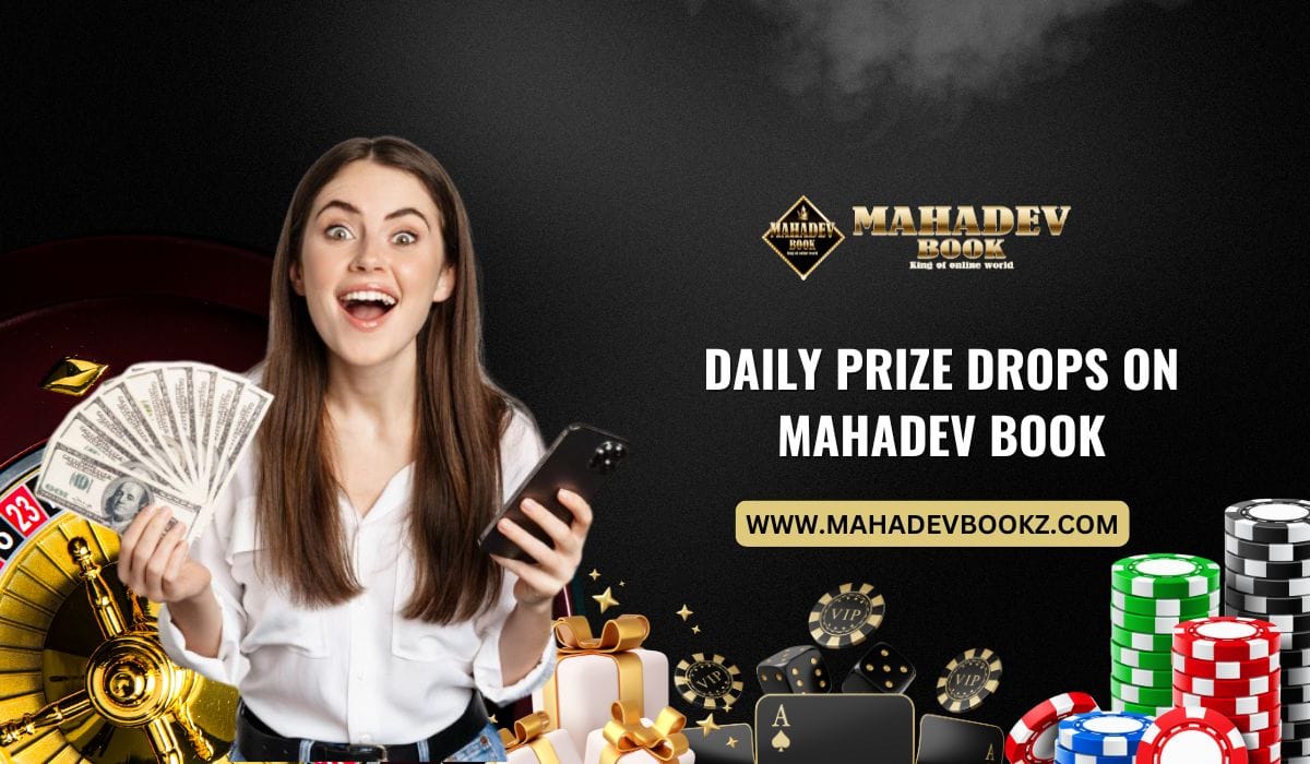 Enjoy exciting daily prize drops on Mahadev Book with unique rewards for live casino gaming and betting. Log in daily and unlock surprise prizes instantly.