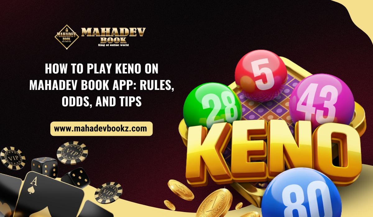Keno on Mahadev Book App